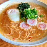 すぐに作れる☆味噌ラーメンスープwithそうめん